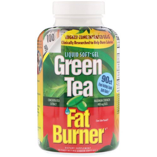 appliednutrition, Green Tea Fat Burner, 90 Fast-Acting Liquid Soft-Gels فوائد