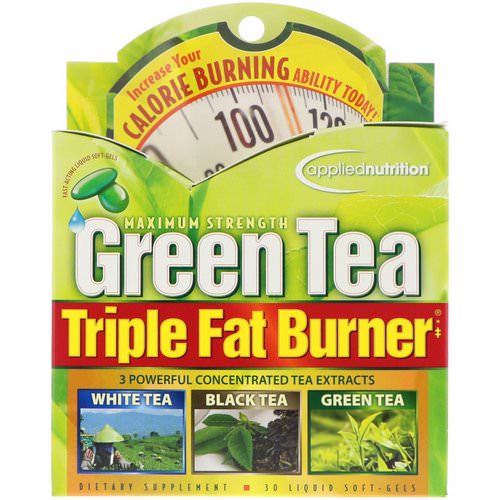 appliednutrition, Green Tea Triple Fat Burner, 30 Liquid Softgels فوائد