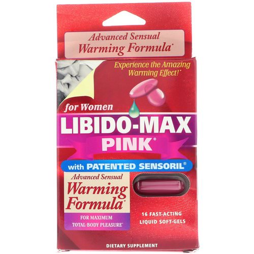 appliednutrition, Libido-Max Pink, For Women, 16 Fast-Acting Liquid Soft-Gels فوائد