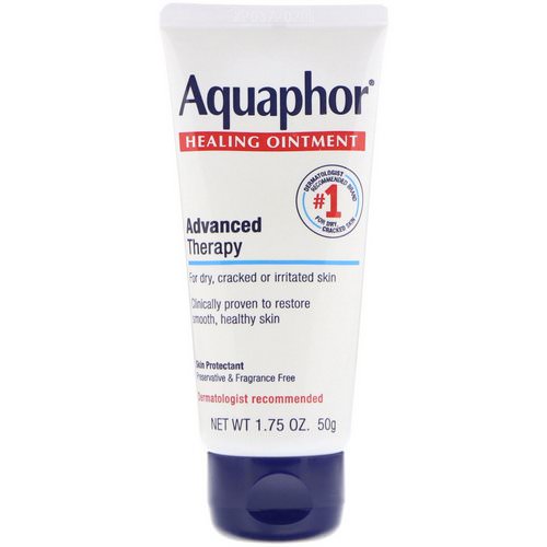 Aquaphor, Healing Ointment, Skin Protectant, 1.75 oz (50 g) فوائد
