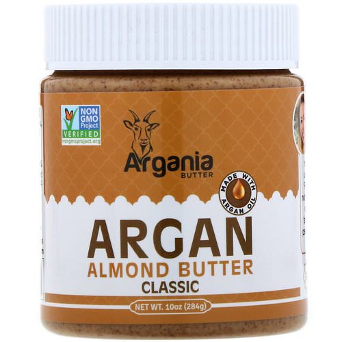 Argania Butter, Argan Almond Butter, Classic, 10 oz (284 g) فوائد
