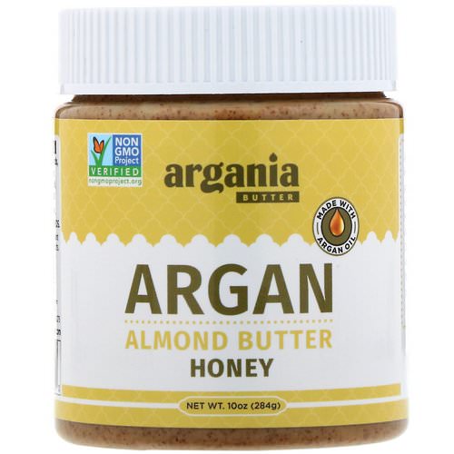 Argania Butter, Argan Almond Butter, Honey, 10 oz (284 g) فوائد