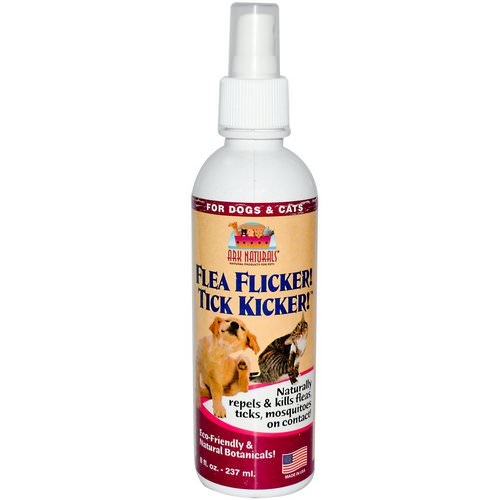 Ark Naturals, Flea Flicker! Tick Kicker! For Dogs & Cats, 8 fl oz (237 ml) فوائد