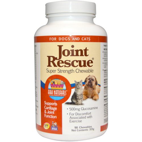 Ark Naturals, Joint Rescue, Super Strength Chewable, For Dogs & Cats, 90 Chewables (315 g) فوائد