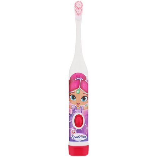 Arm & Hammer, Kid's Spinbrush, Shimmer & Shine, Soft, 1 Battery Powered Toothbrush فوائد