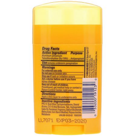 Arm & Hammer, UltraMax, Antiperspirant Solid Deodorant, For Women, Powder Fresh, 1.0 oz (28 g):
