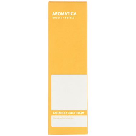 Aromatica, Calendula Juicy Cream, 5.2 oz (150 g):Calendula, مرطب جسم
