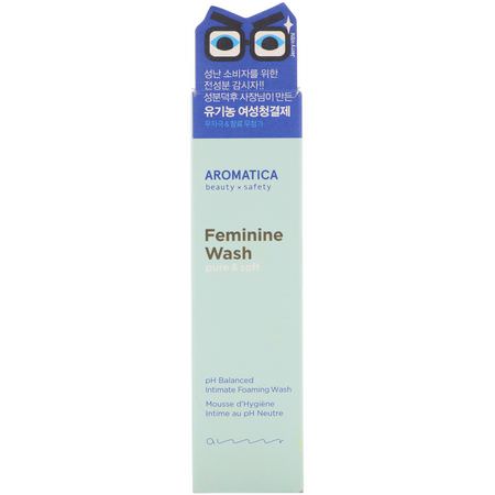 Aromatica, Pure & Soft Feminine Wash, 5.7 fl oz (170 ml):النظافة الأنثوية, K-جمال
