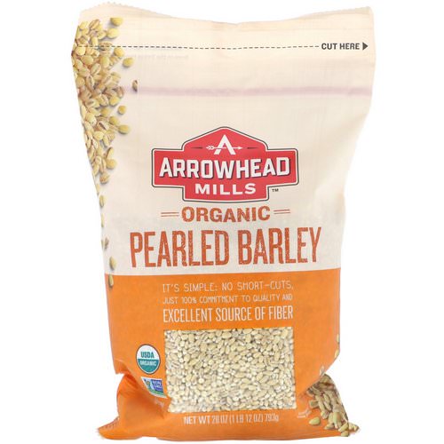 Arrowhead Mills, Organic Pearled Barley, 1 lb (793 g) فوائد