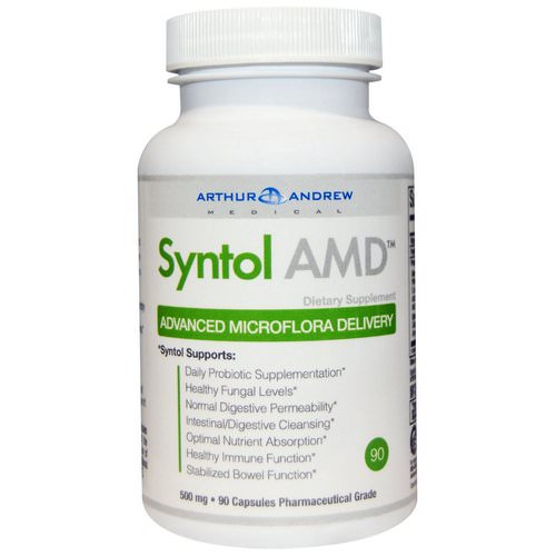 Arthur Andrew Medical, Syntol AMD, Advanced Microflora Delivery, 500 mg, 90 Capsules فوائد