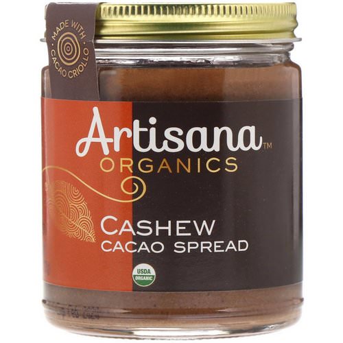 Artisana, Organics, Cashew Cacao Spread, 8 oz (227 g) فوائد