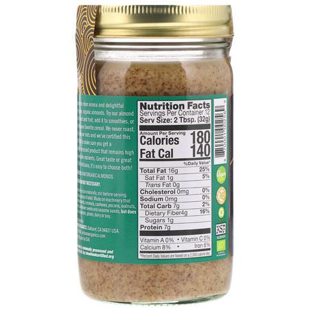 Artisana, Organics, Raw Almond Butter, 14 oz (397 g):زبد الل,ز, يحفظ