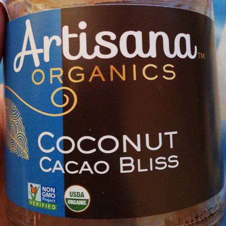 Artisana, Organics, Raw Coconut Cacao Bliss, Nut Butter, 8 oz (227 g)
