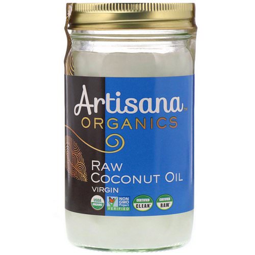 Artisana, Organics, Raw Coconut Oil, Virgin, 14 oz (414 g) فوائد