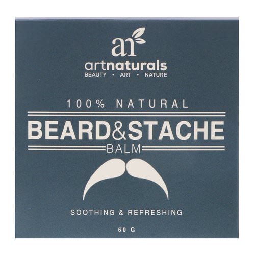 Artnaturals, 100% Natural, Beard & Stache Balm, 60 g فوائد