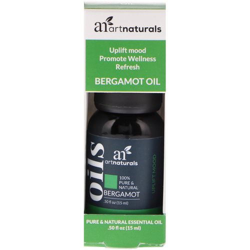 Artnaturals, Bergamot Oil, .50 fl oz (15 ml) فوائد