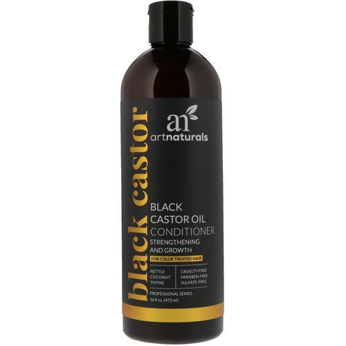 Artnaturals, Black Castor Oil Conditioner, Strengthening and Growth, 16 fl oz (473 ml) فوائد