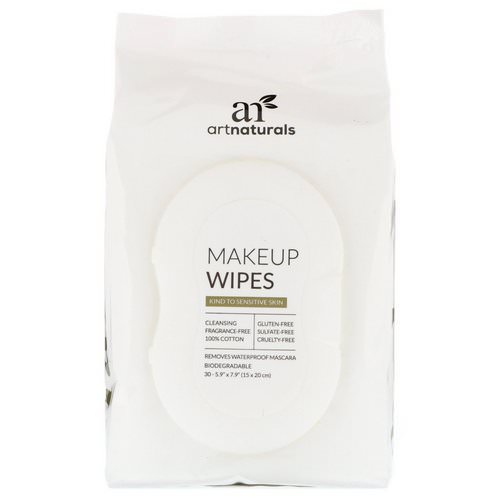Artnaturals, Makeup Wipes, 30 Wipes فوائد