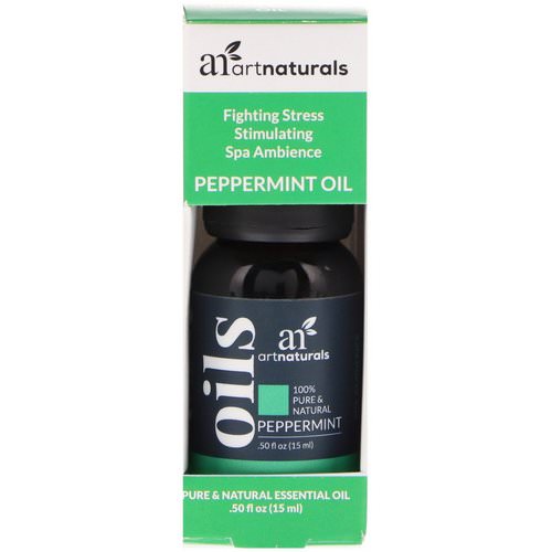 Artnaturals, Peppermint Oil, .50 fl oz (15 ml) فوائد