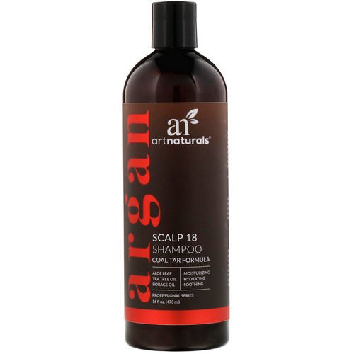 Artnaturals, Scalp 18 Shampoo, Coal Tar Formula, 16 fl oz (473 ml) فوائد