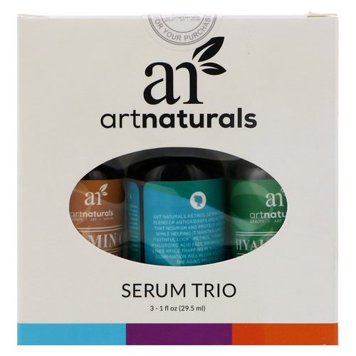 Artnaturals, Serum Trio Set, 3 Serums, 1 fl oz (29.5 ml) Each فوائد