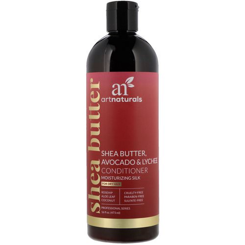 Artnaturals, Shea Butter, Avocado & Lychee Conditioner, Moisturizing Silk, For Dry Hair, 16 fl oz (473 ml) فوائد