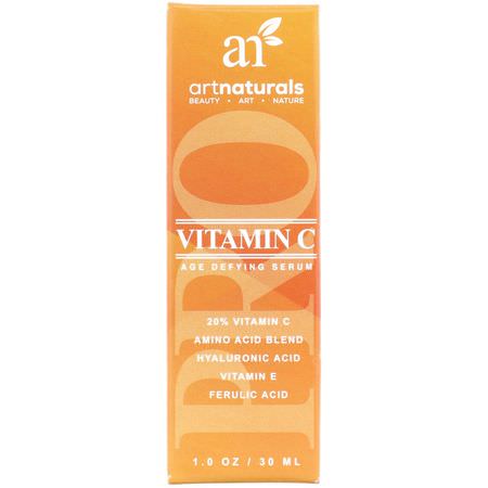 Artnaturals, Vitamin C, Age Defying Serum, 1 fl oz (30 ml):مصل فيتامين C