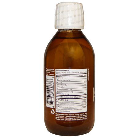 Ascenta, NutraSea Kids, Omega-3, Bubble Gum Flavor, 6.8 fl oz (200 ml):أ,ميغا, DHA للأطفال