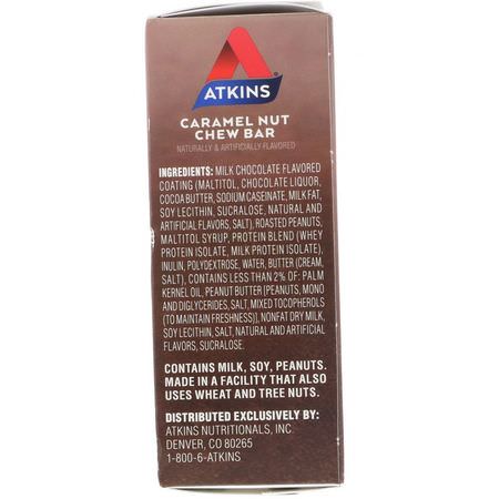 Atkins Nutritional Bars Snack Bars - قضبان ال,جبات الخفيفة ,الحانات الغذائية