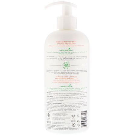ATTITUDE, Baby Leaves Science, 2-In-1 Natural Shampoo & Body Wash, Pear Nectar, 16 fl oz (473 ml):غس,ل للجسم, شامب, للأطفال الكل في ,احد