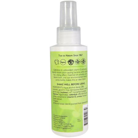 Aubrey Organics, Calendula Blossom Deodorant, Natural Spray, 4 fl oz (118 ml):Calendula, مرطب جسم