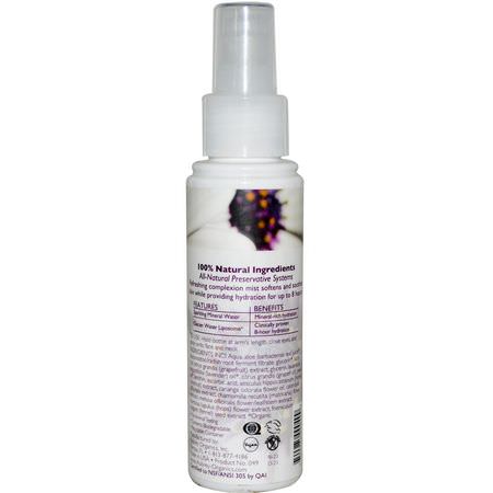 Aubrey Organics, Sparkling Mineral Water Complexion Mist, Grapefruit/Lavender Ylang Ylang Scent, 3.4 fl oz (100 ml):ضباب ال,جه, الكريمات