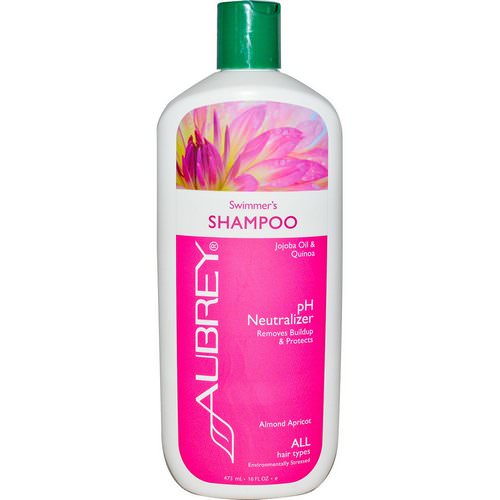 Aubrey Organics, Swimmer's Shampoo, pH Neutralizer, All Hair Types, 16 fl oz (473 ml) فوائد