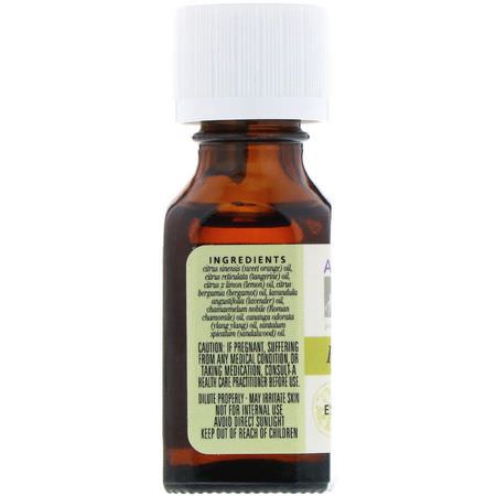 Aura Cacia, 100% Pure Essential Oils, Relaxation, .5 fl oz (15 ml):الاسترخاء, الزي,ت العطرية