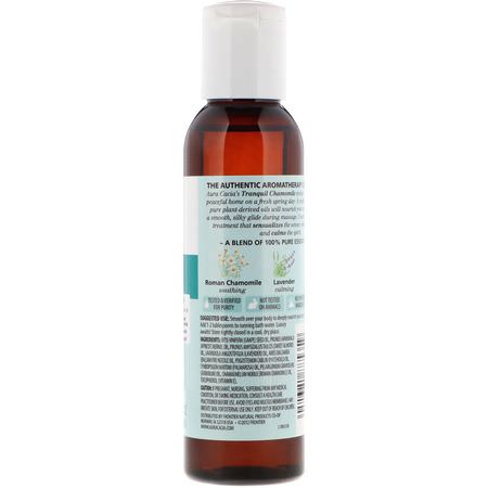 Aura Cacia, Aromatherapy Body Oil, Tranquil Chamomile, 4 fl oz (118 ml):الزي,ت, أملاح الاستحمام