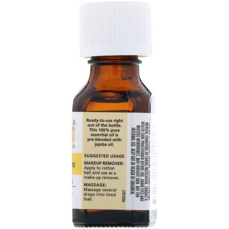 Aura Cacia, Pure Essential Oils, Helichrysum, Restoring, .5 fl oz (15 ml):تطهير الزيت, تطهير
