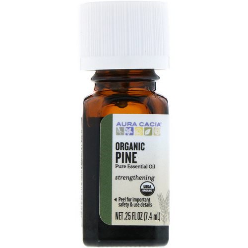 Aura Cacia, Organic, Pine, .25 fl oz (7.4 ml) فوائد