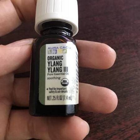 Aura Cacia Ylang Ylang Oil - Ylang Ylang Oil, الزي,ت العطرية, الر,ائح, حمام
