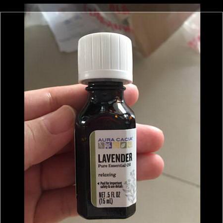 Aura Cacia Lavender Oil - زيت اللافندر ,الزي,ت الأساسية ,العلاج العطري ,الحمام
