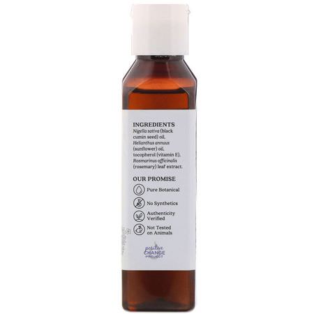 Aura Cacia, Skin Care Oil, Black Seed, 4 fl oz (118 ml):زي,ت التدليك ,الجسم
