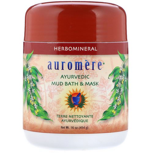 Auromere, Ayurvedic Mud Bath & Mask, 16 oz (454 g) فوائد