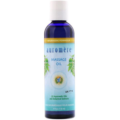 Auromere, Massage Oil, 4 oz (118 ml) فوائد