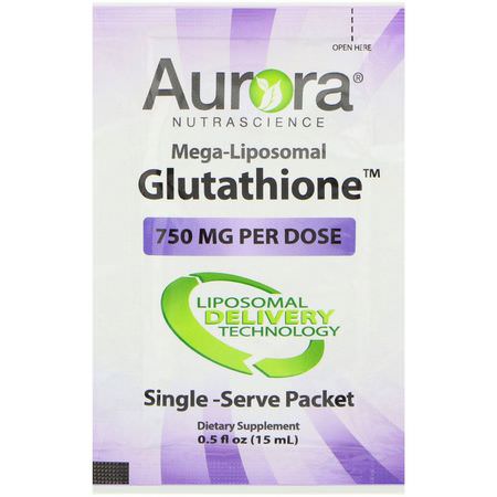 Aurora Nutrascience L-Glutathione - L-Glutathione, مضادات الأكسدة, المكملات الغذائية