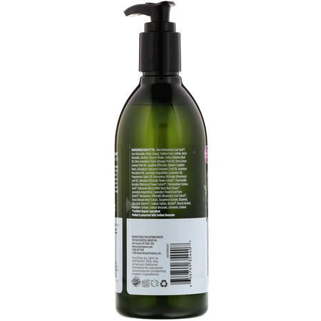 Avalon Organics, Glycerin Hand Soap, Rejuvenating Rosemary, 12 fl oz (355 ml):صاب,ن اليد, الدش
