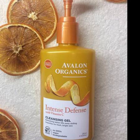 Avalon Organics Face Wash Cleansers Vitamin C Beauty