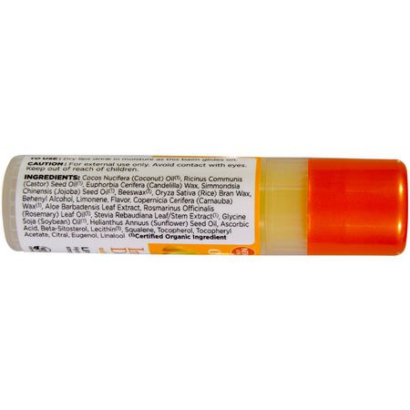 Avalon Organics, Intense Defense, With Vitamin C, Lip Balm, 0.25 oz (7 g):مرطب الشفاه, العناية بالشفاه