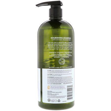 Avalon Organics, Shampoo, Nourishing Lavender, 32 fl oz (946 ml):شامب, العناية بالشعر