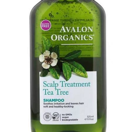Avalon Organics Shampoo Hair Scalp Care - فر,ة الرأس ,العناية بالشعر ,الشامب,العناية بالشعر