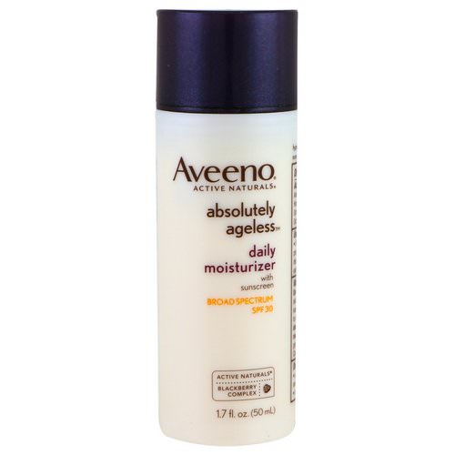 Aveeno, Absolutely Ageless, Daily Moisturizer, SPF 30, 1.7 fl oz (50 ml) فوائد