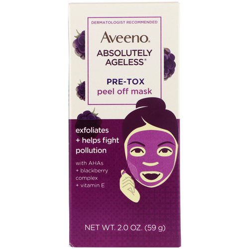 Aveeno, Absolutely Ageless, Pre-Tox Peel Off Mask, 2 oz (59 g) فوائد